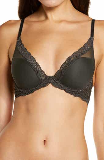 Feathers Plunge T-Shirt Basics Bra