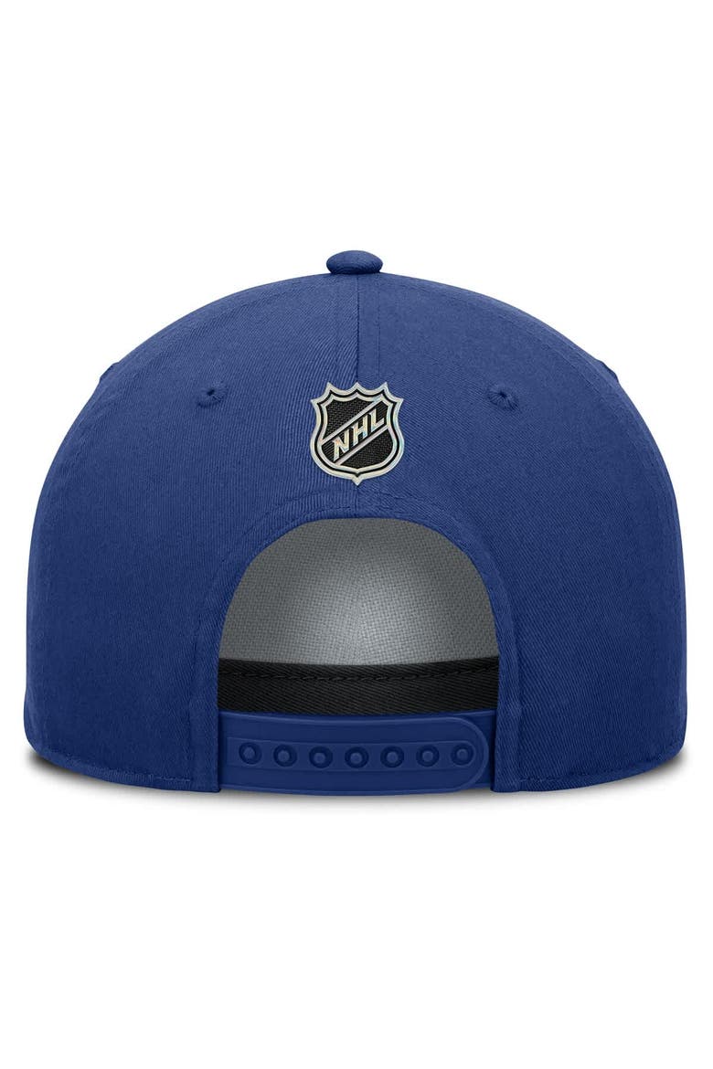 Men's Fanatics Blue Toronto Maple Leafs Authentic Pro Rink Roper A-Frame Adjustable Hat, Alternate, color, Blue