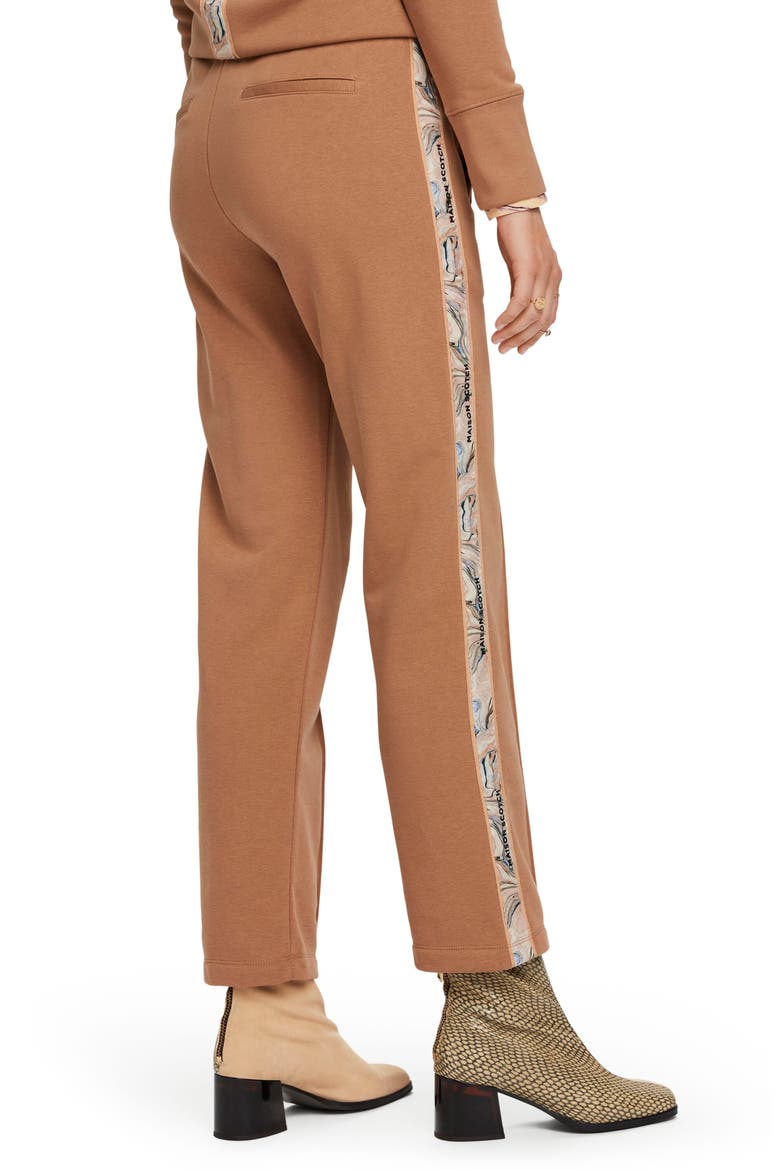 Taped Sweatpants, Alternate, color, CAMEL
