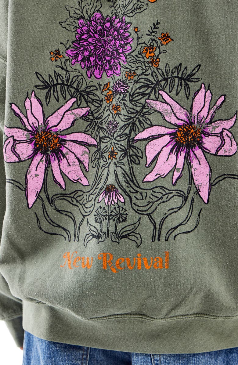 BDG Urban Outfitters New Revival Embroidered Hoodie, Alternate, color, 
