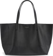 Kurt Geiger London Large Violet Leather Tote