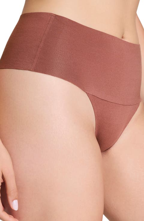 SPANXsupersmooth™ Undie-tectable® Stretch Cotton Thong (Regular & Plus)