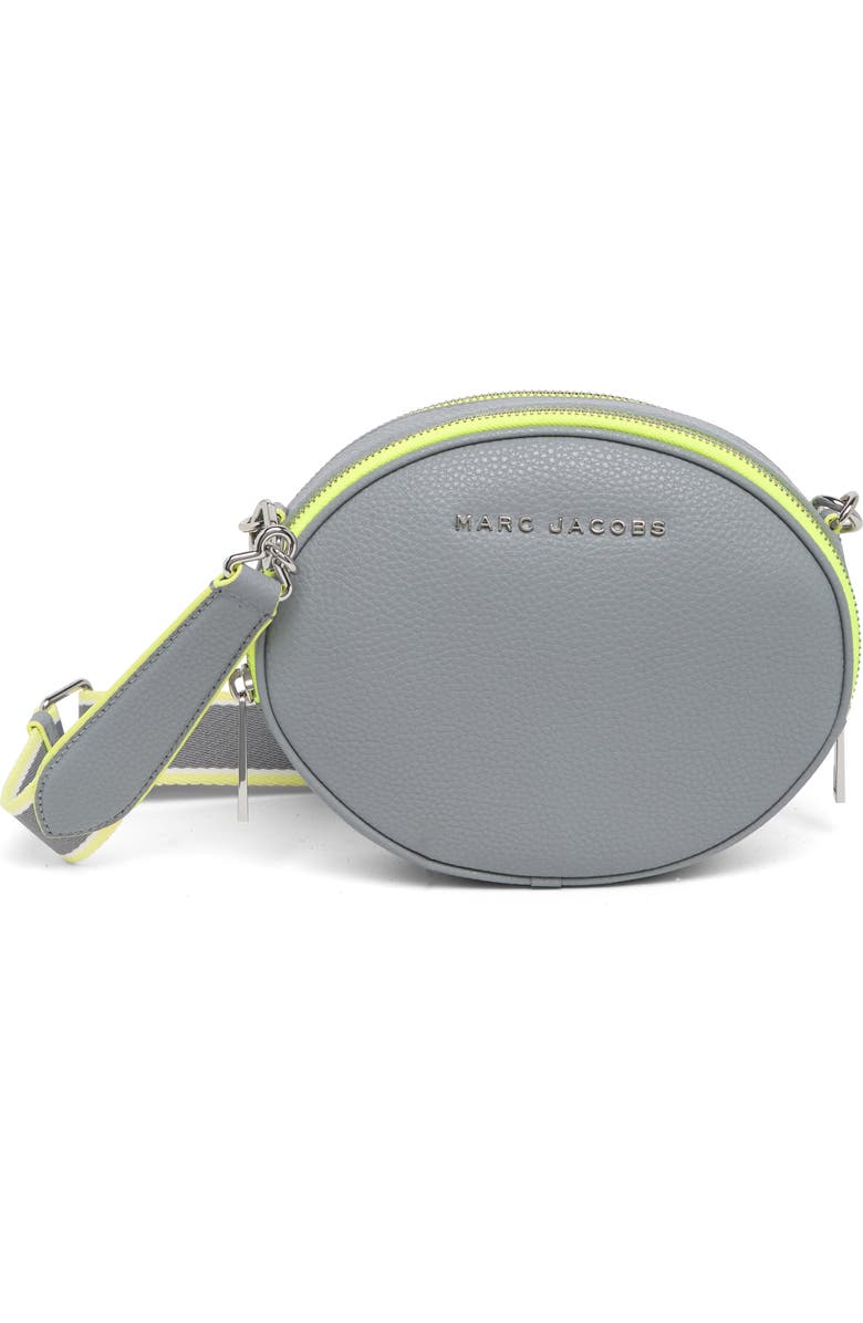 Marc Jacobs Oval Leather Crossbody Bag, Main, color,