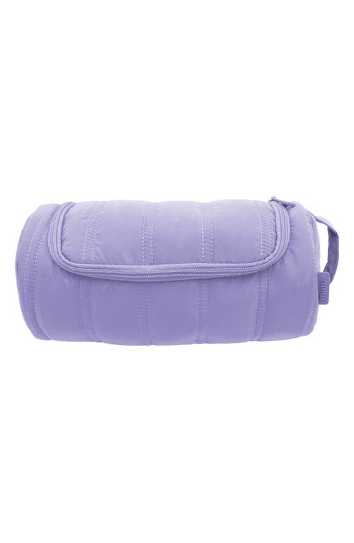 Mytagalongs Barrel Hanging Toiletry Bag In Lilac