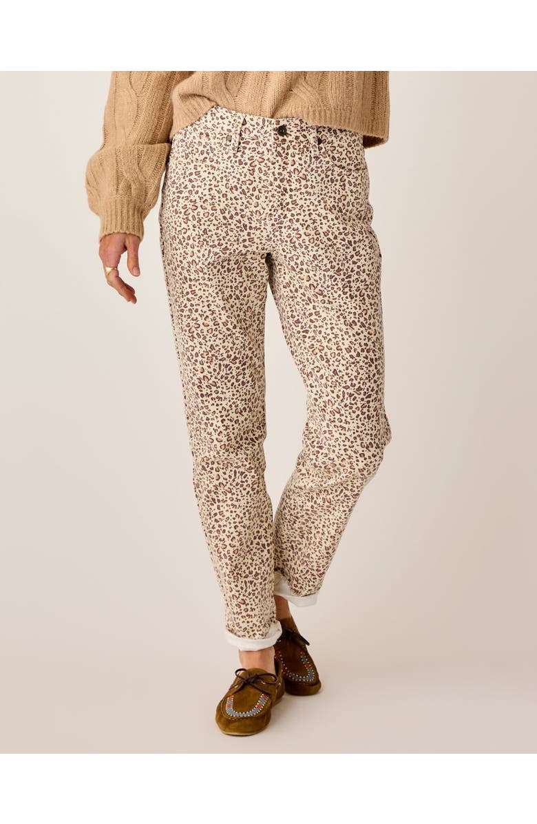 Carve Designs Carson Leopard Hi Rise Jean, Main, color, Leopard