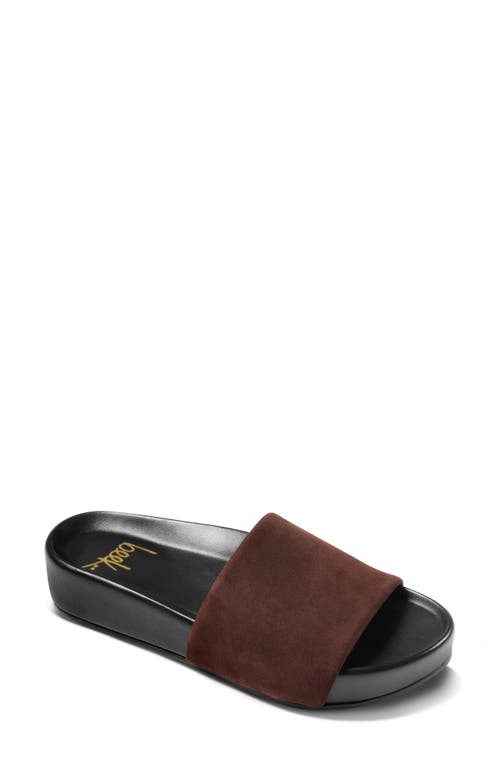 Beek Pelican Slide Sandal In Black