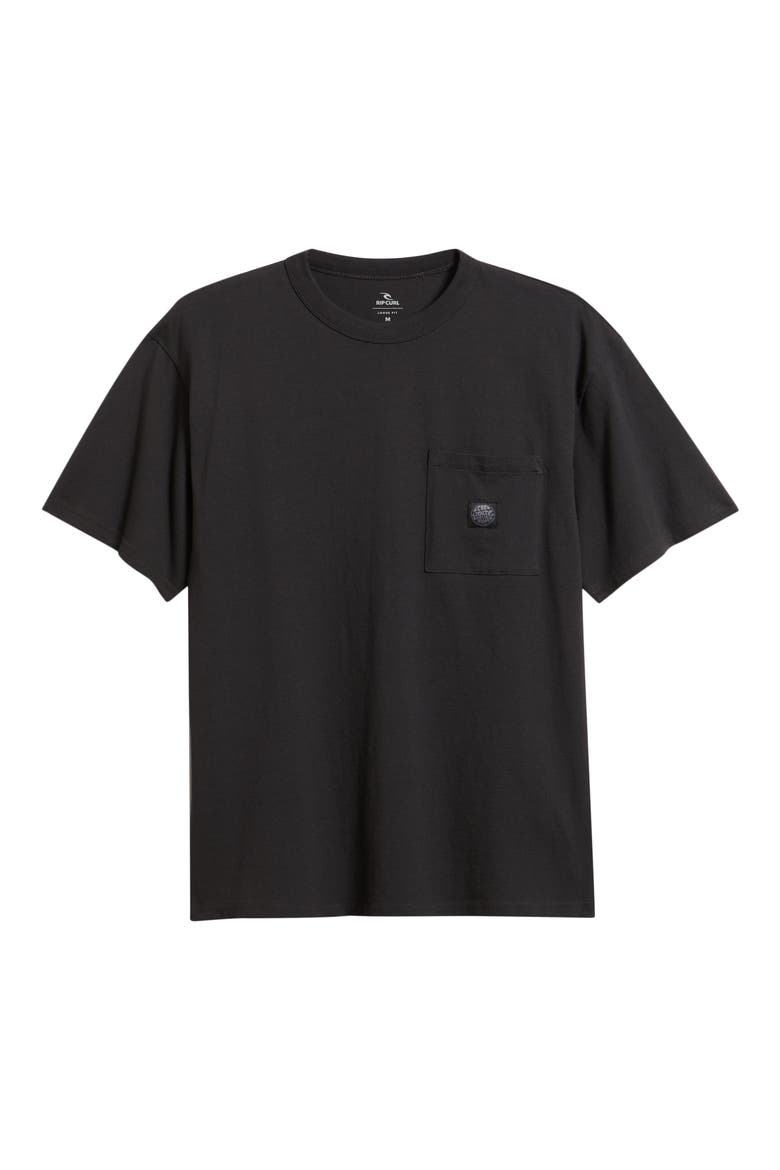Premium Surf Wettie T-Shirt, Alternate, color, WASHED BLACK