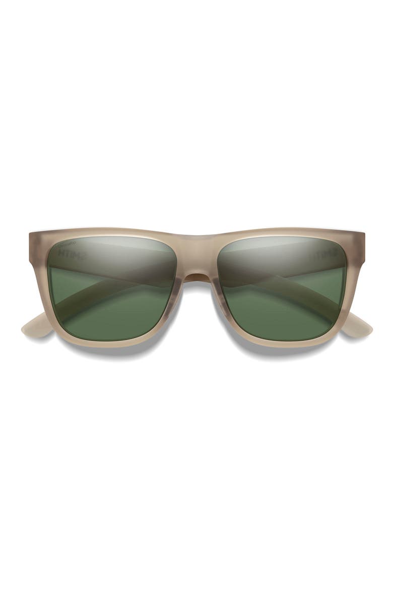 Lowdown 2 55mm ChromaPop™ Polarized Sunglasses, Main, color, SUMMIT CRYSTAL/ GRAY