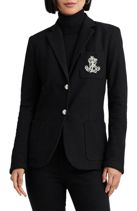 Bullion Jacquard Blazer (Regular & Petite)