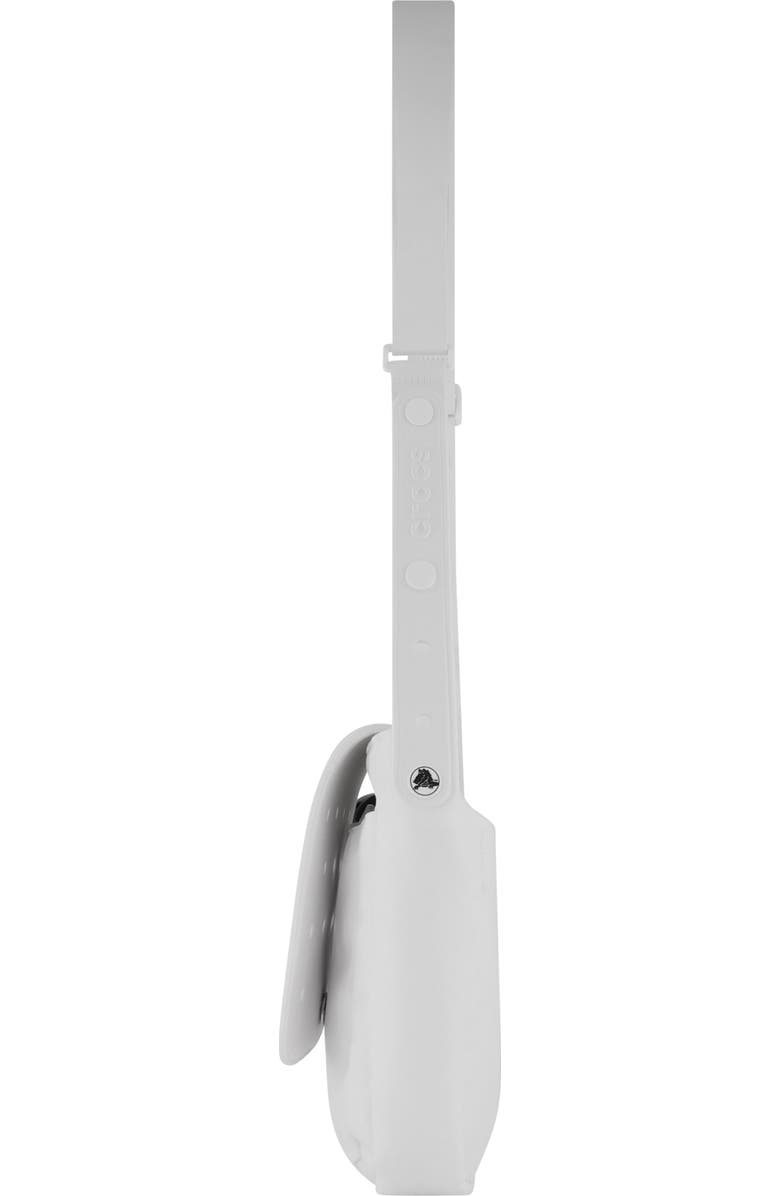 CROCS Classic Crossbody with front flap, Alternate, color, White