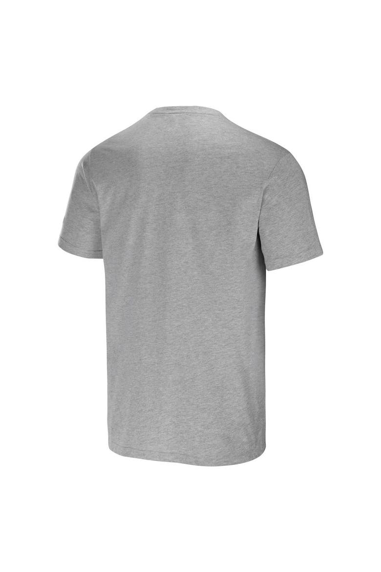 Men's NFL x Darius Rucker Collection by Fanatics Heather Gray Las Vegas Raiders Henley T-Shirt, Alternate, color, Heather Gray