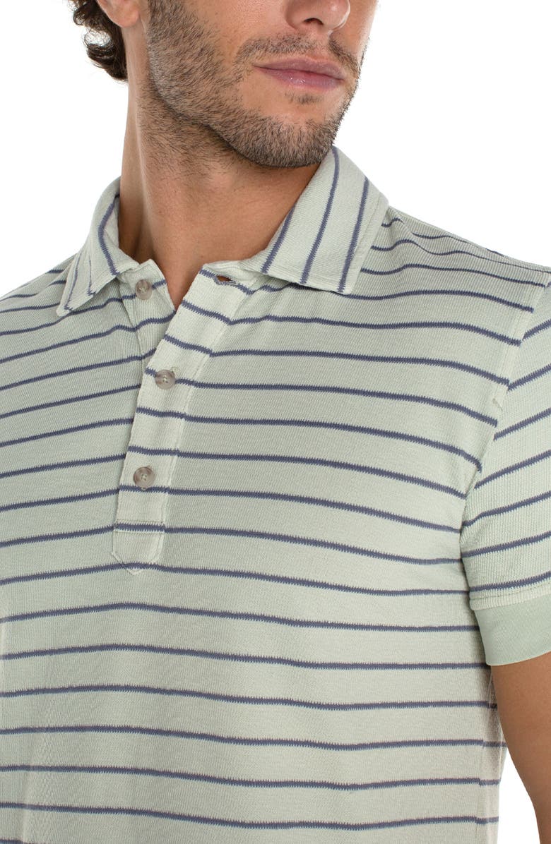 Liverpool Los Angeles Stripe Polo, Alternate, color, 