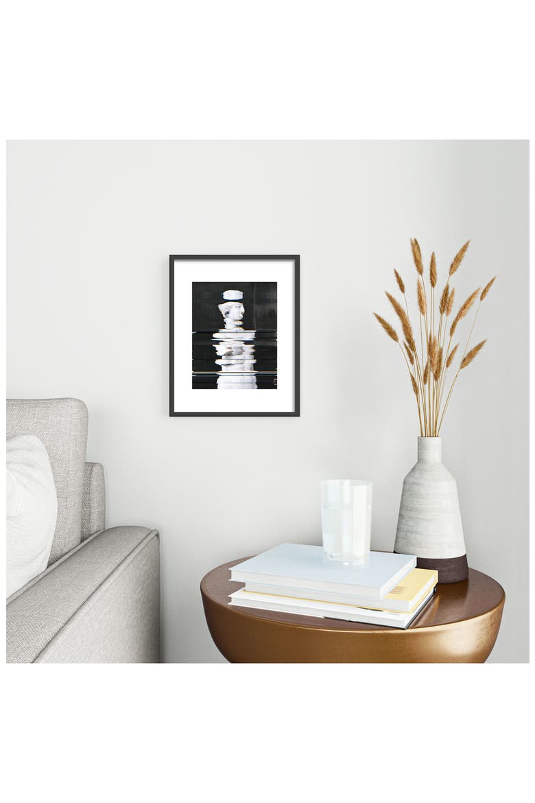 Digitex Triacotine 16 Framed Art Print, Alternate, color, BLACK TONES