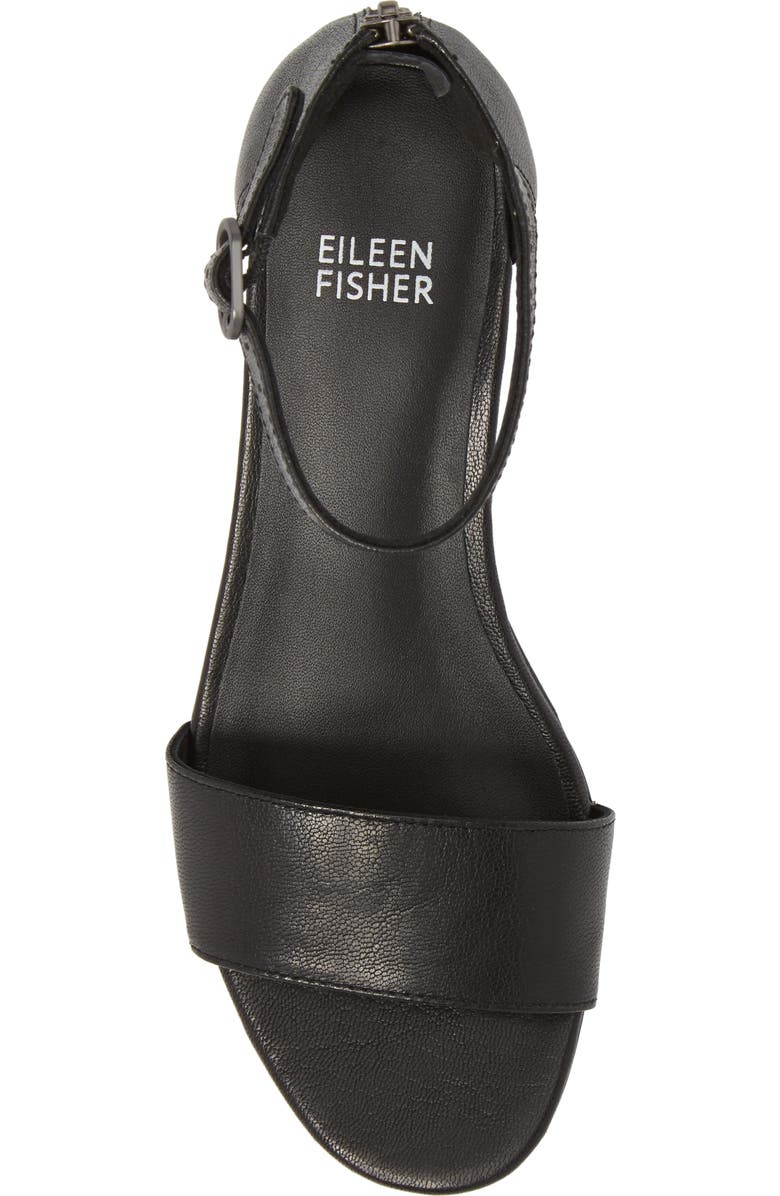Eileen Fisher Mara Ankle Strap Wedge Sandal, Alternate, color,