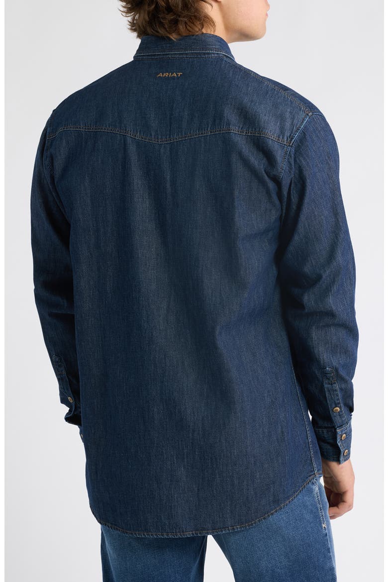 Cotton Denim Shirt, Alternate, color, BROADWAY