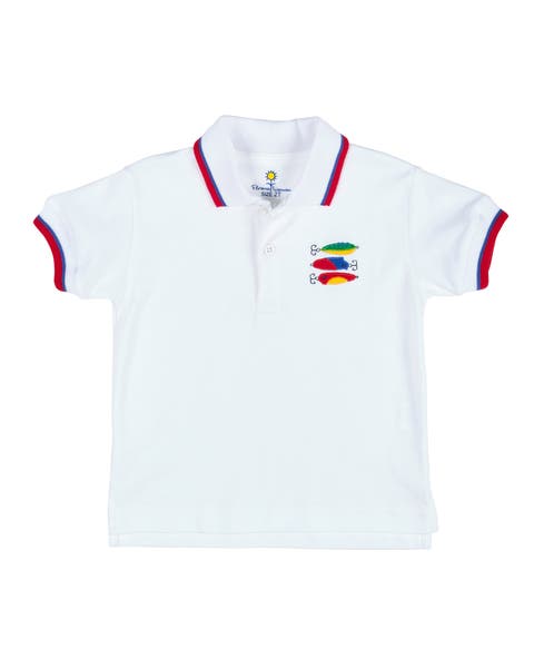 Knit Polo With Fishing Lures