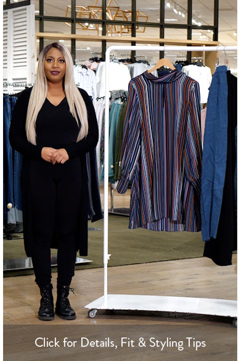 Illusion Stripe Tunic Top video