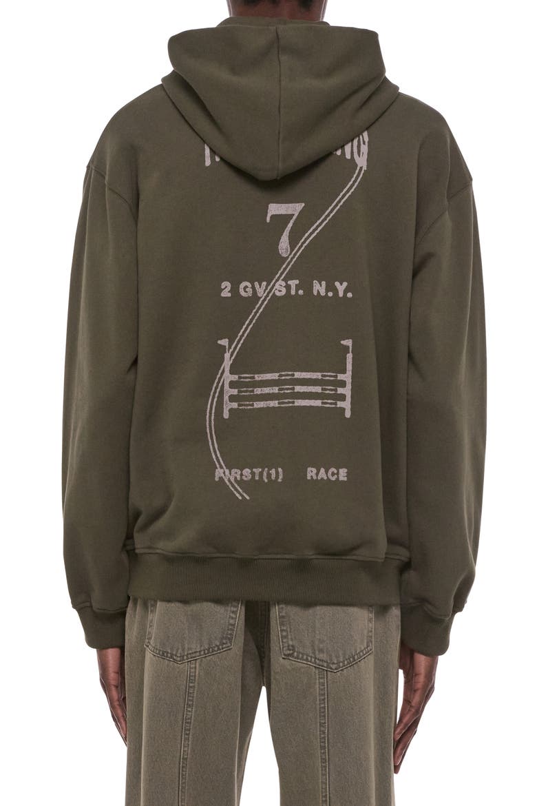 Ticket Logo Graphic Hoodie, Alternate, color, FOREST NIGHT