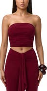 Naked Wardrobe Rippled Tube Top