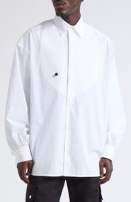 Jacquemus La Chemise Poisson Stretch Cotton Poplin Shirt