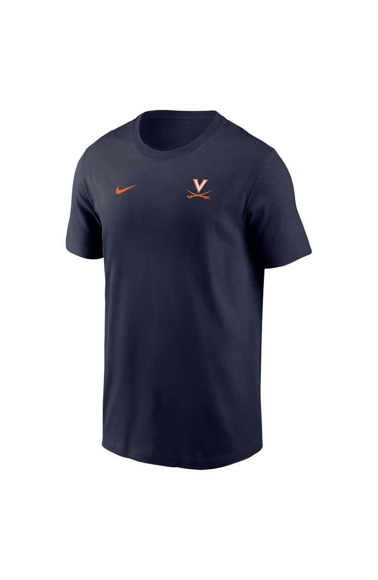 Nike Men's Nike Navy Virginia Cavaliers 2025 Sideline Legend Performance T-Shirt, Alternate, color, Navy