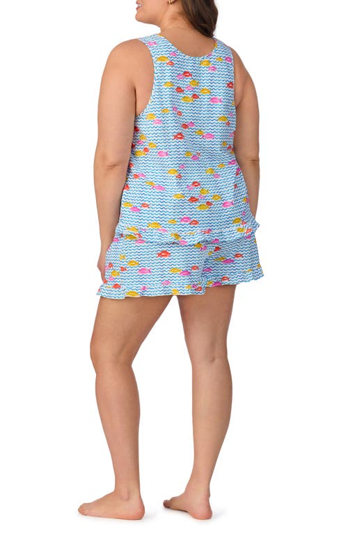 Bedhead Pajamas Stretch Organic Cotton Jersey Short Pajamas In Marina Grande