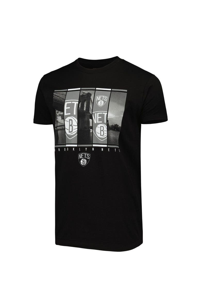 Stadium Essentials Men's Stadium Essentials Black Brooklyn Nets City Skyline T-Shirt, Alternate, color, Black