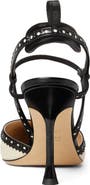 Fendi Colibrì Brogue Slingback Pump