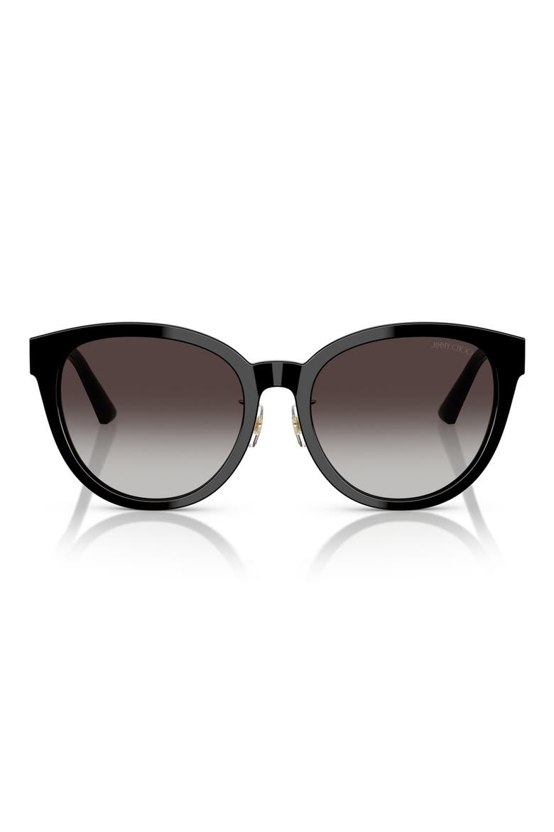 55mm Phantos Sunglasses, Main, color, BLACK/GRADIENT