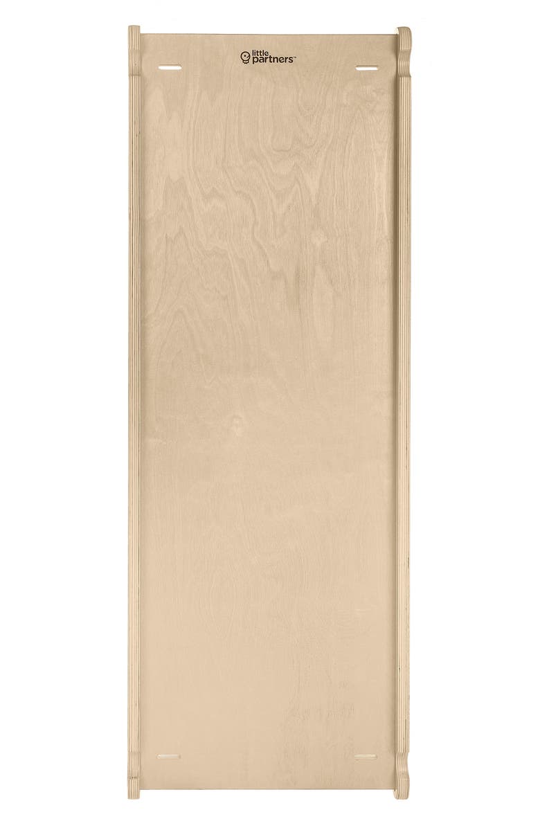Little Partners 2-in-1 Wooden Climbing Ramp & Slide Attachment, Alternate, color,