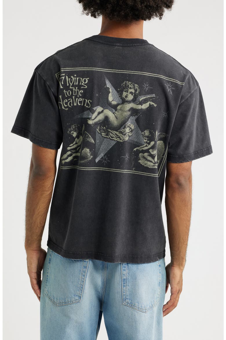 Eternal Skies Sunwash Graphic T-Shirt, Alternate, color, BLACK WASH