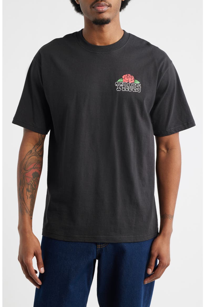 So Long Reaper Graphic T-Shirt, Main, color, BLACK