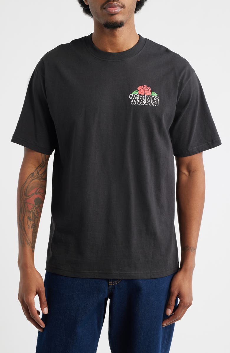 Vans So Long Reaper Graphic T-Shirt, Main, color, Black