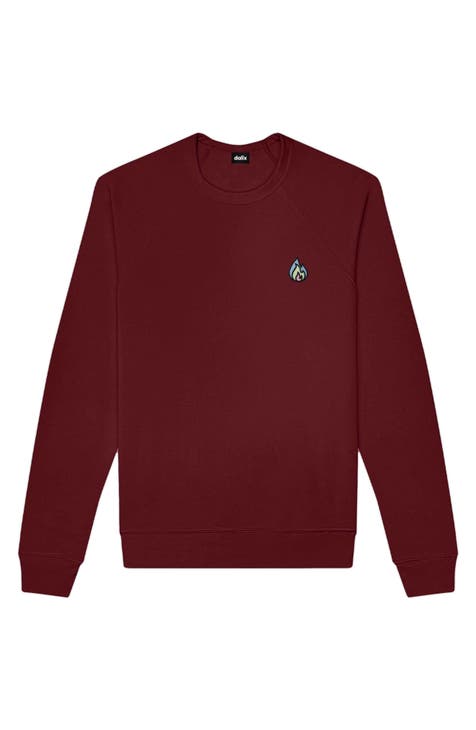 Burgundy Crewneck Sweatshirts for Men Nordstrom