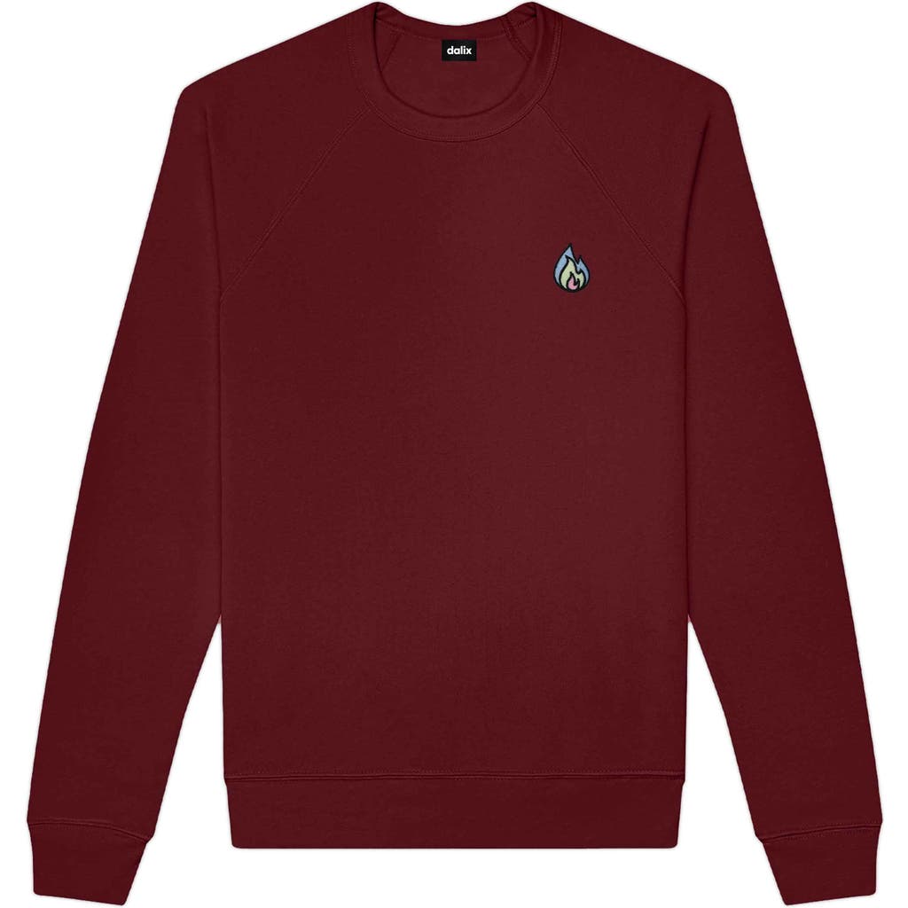 DALIX DALIX FIRE FLEECE SWEATSHIRT