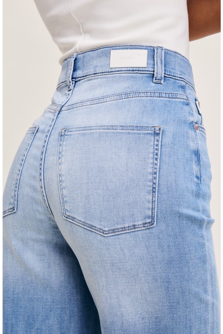Hepburn High Waist Ankle Wide Leg Jeans, Alternate, color, RAMER DL SOFTWEAR
