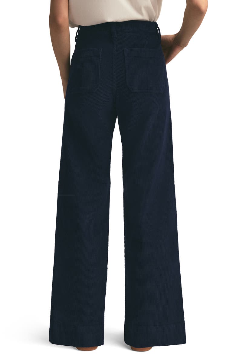 Favorite Daughter The Mischa High Waist Wide Leg Cotton Corduroy Pants, Alternate, color, 