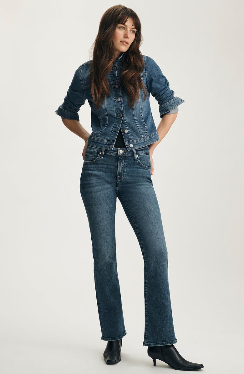 Mavi Jeans Molly Mid Rise Bootcut Jeans, Alternate, color, 