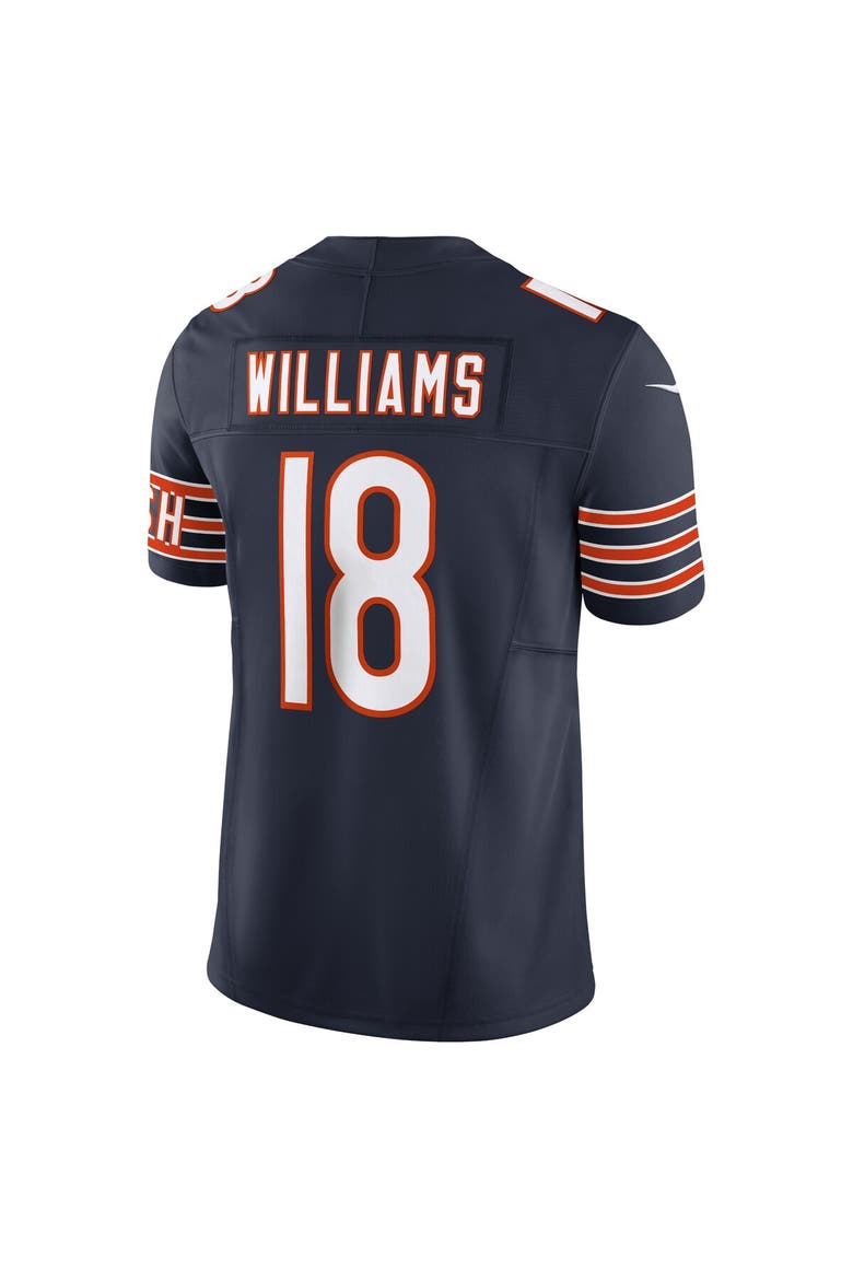 Men's Nike Caleb Williams Navy Chicago Bears Vapor F.U.S.E. Limited Jersey, Alternate, color, Navy
