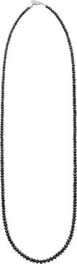 Sethi Couture Black Diamond Beaded Necklace