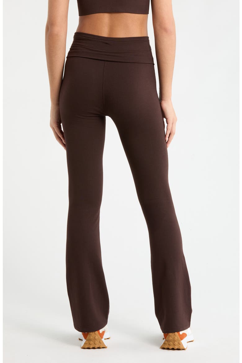 Weekend French Terry Pants, Alternate, color, BROWN MOLE'