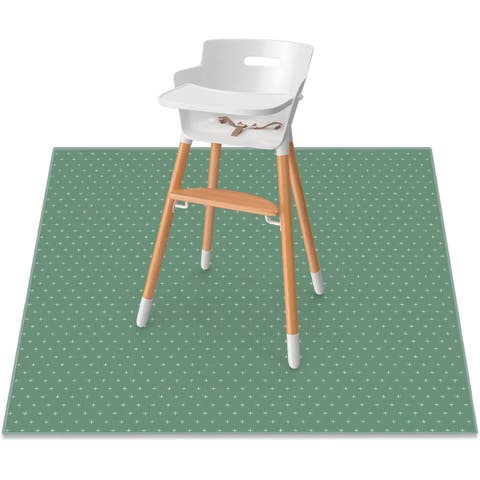 Baby Splat Mat for Kids, Large 51x51 Floor Playmat w/ Durable Waterproof Surface