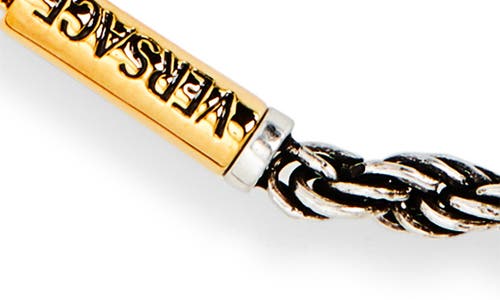 Versace Two-tone Chain Necklace In Multi