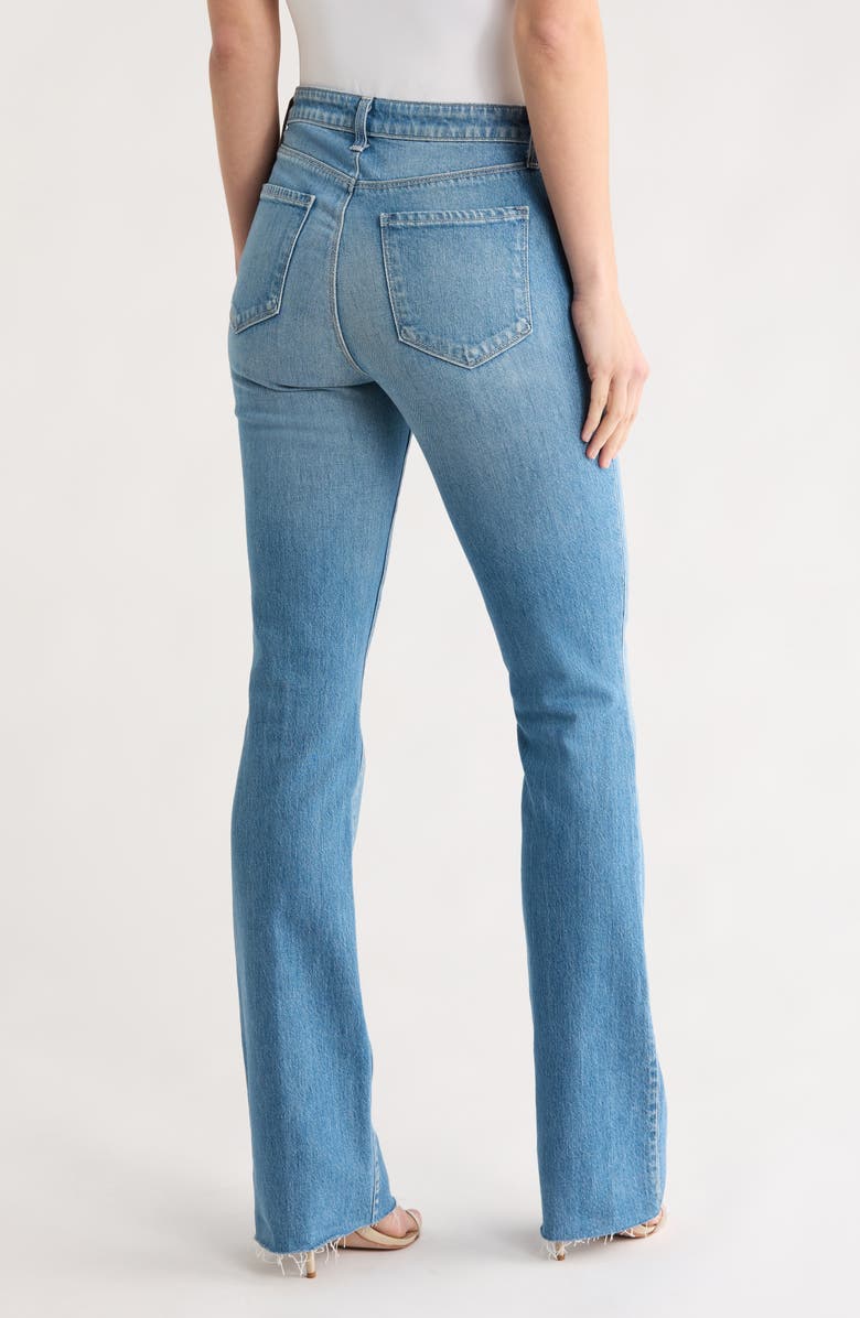 L'AGENCE Ruth Raw Hem Straight Leg Jeans, Alternate, color, Vista