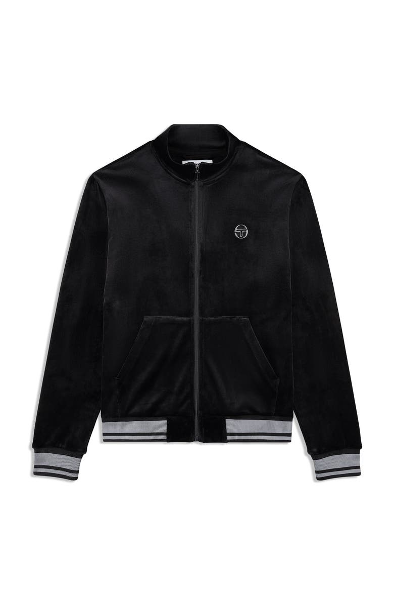 Sergio Tacchini Viaggioa Track Jacket, Alternate, color, Black Beauty