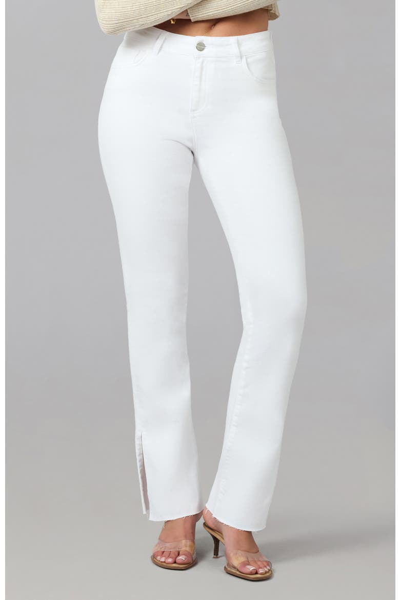 Billie High Rise Bootcut Jeans, Main, color, White