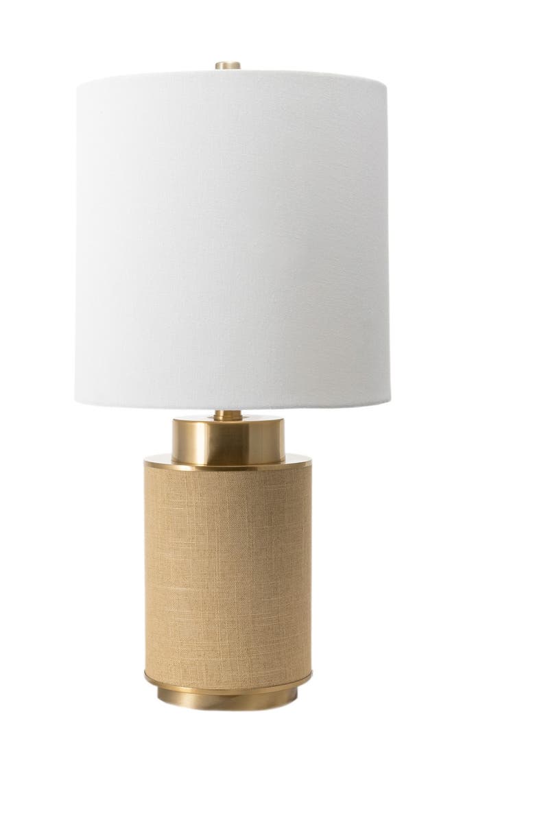 NULOOM Beige Ramona 24" Iron Table Lamp, Alternate, color, 