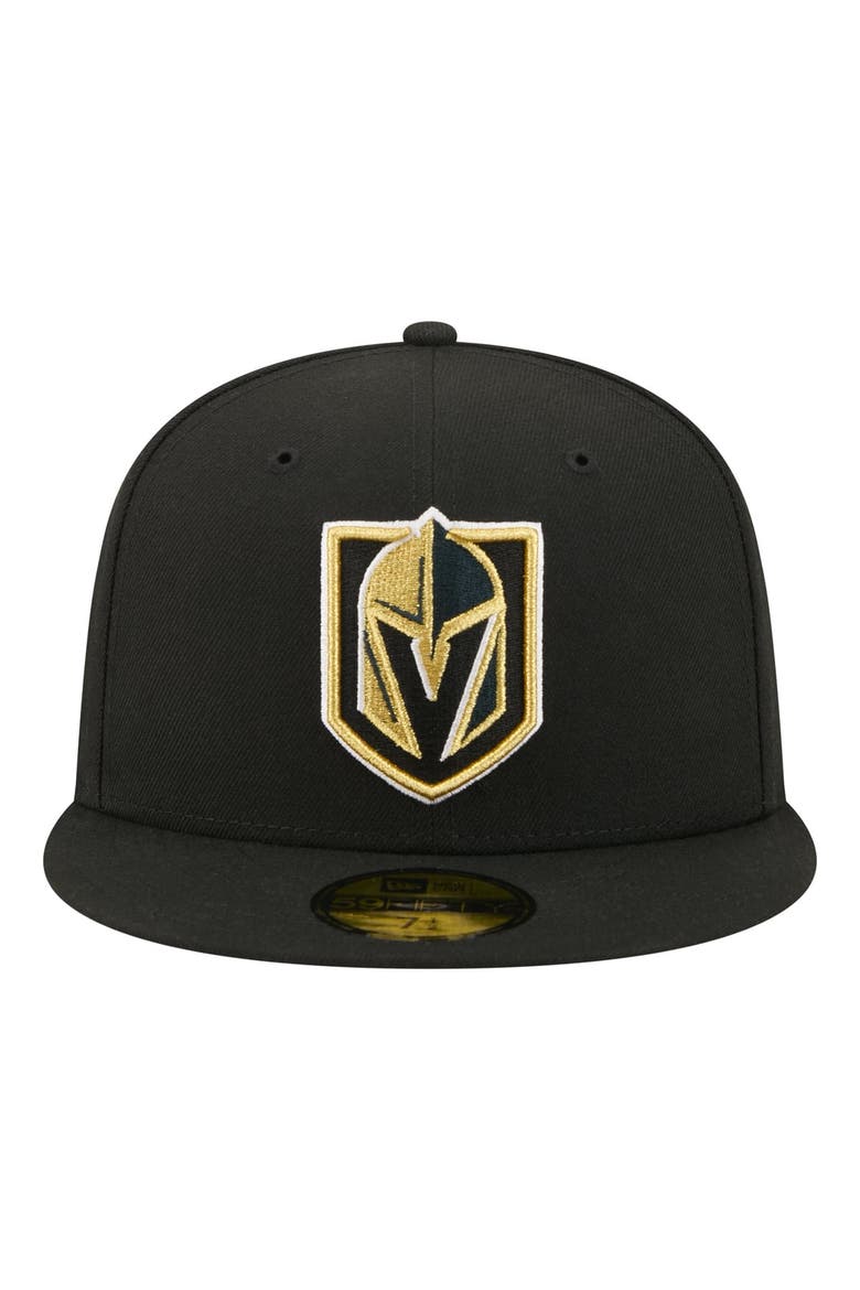 Men's New Era  Black Vegas Golden Knights Zamboni 59FIFTY Fitted Hat, Alternate, color, Black