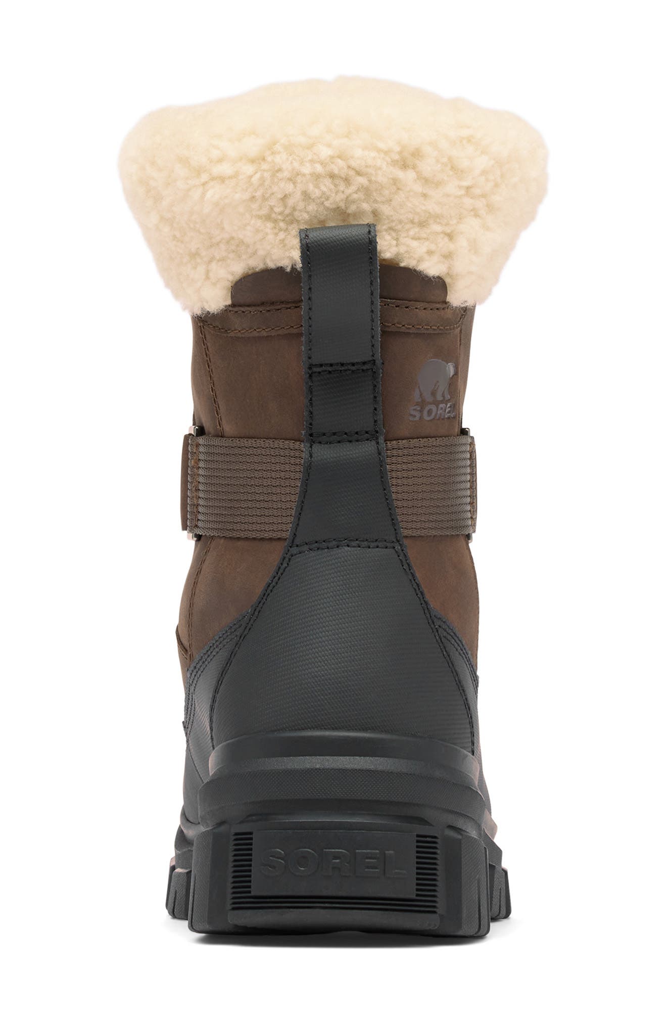 sorel tivoli ii tobacco V Waterproof Boots - Women's PU coated leather mudguard and heel overlay SOREL Tivoli V Women's Winter