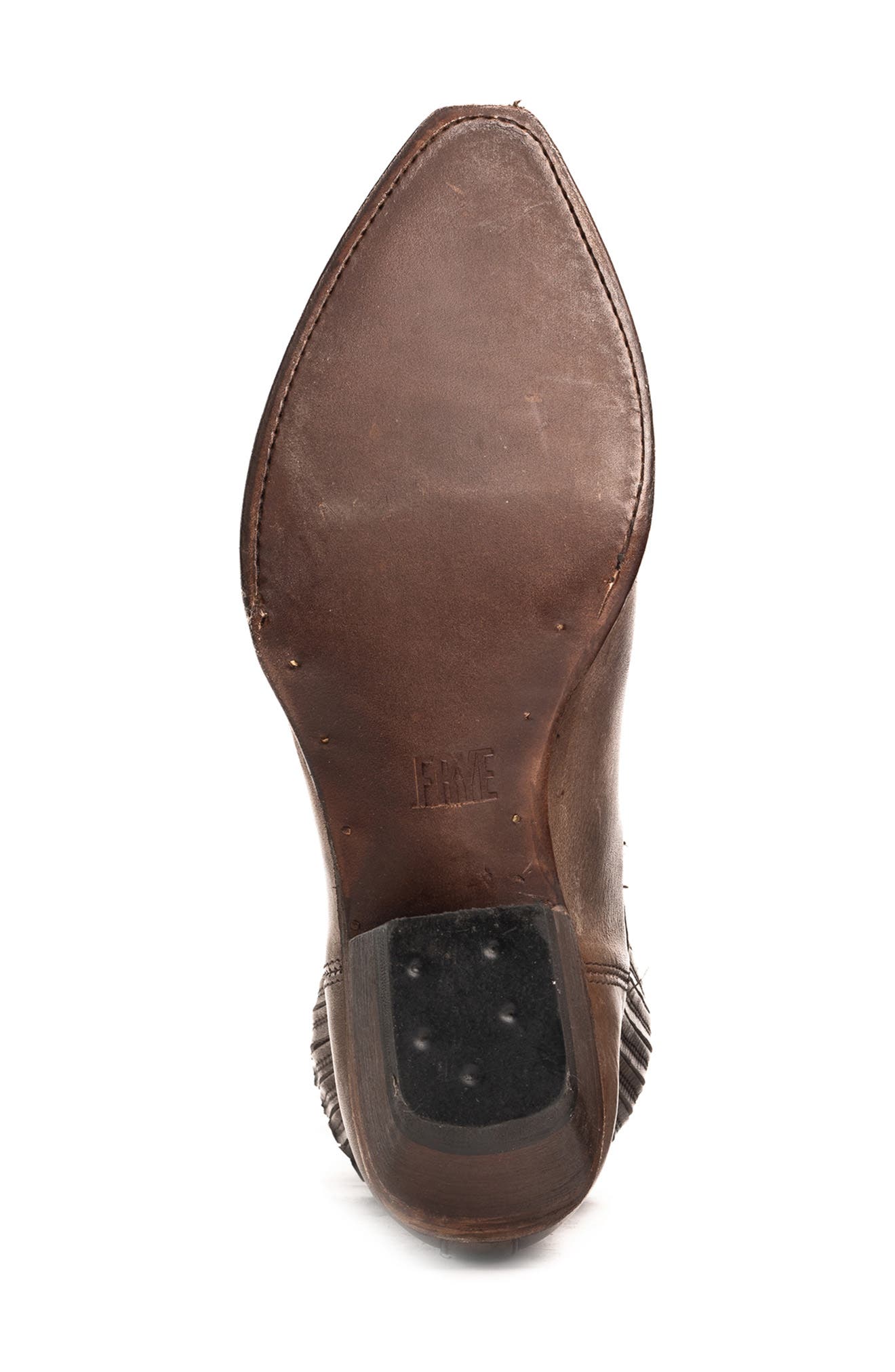 Frye Sacha Western Chelsea Boot, Alternate, color, Stone